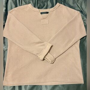 Casual beige sweater